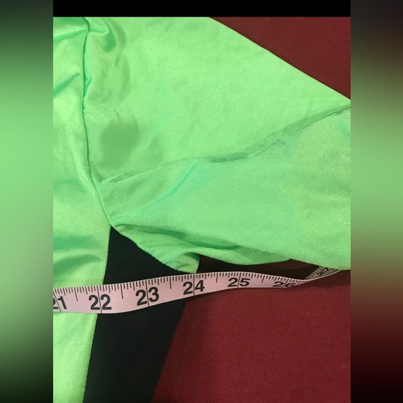 DUPONT Fluorescent GREEN BLACK Cycling Shirt NEW Lycra Schnaubelt Biking mens 2X - Picture 12 of 14